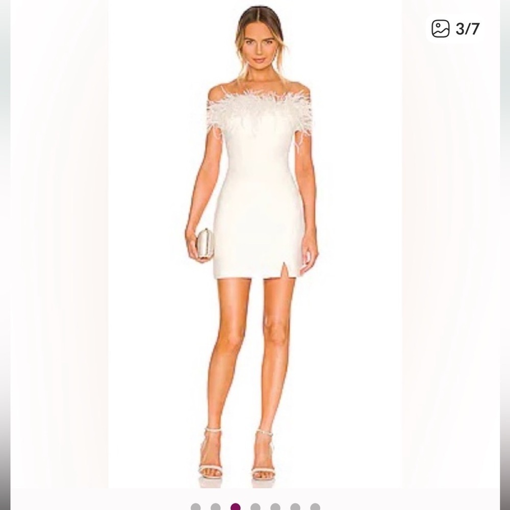 Likely Katy Dress Feather $298